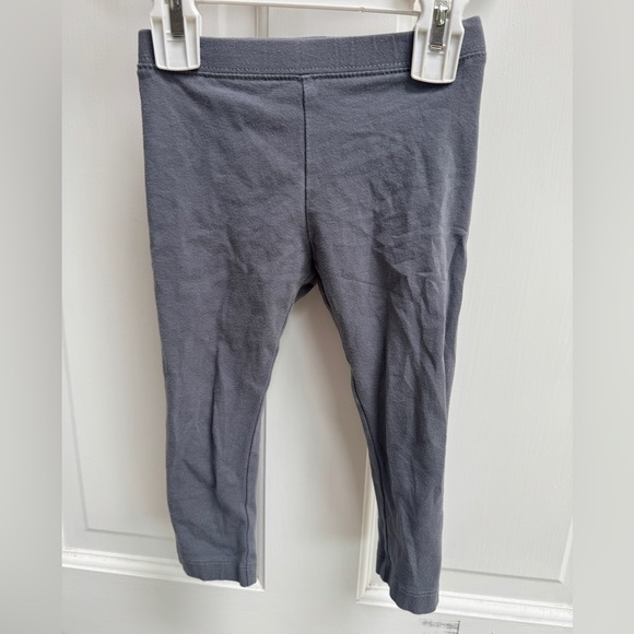 Old Navy 3T Girls Gray Leggings Pants Athletic Stretch - Picture 1 of 4